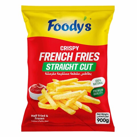 Foodys French Fries Strght Cut 900GR