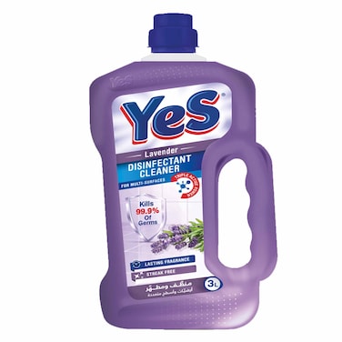 Yes Lavender Multi Purpose Disinfectant Floor Cleaner 3L