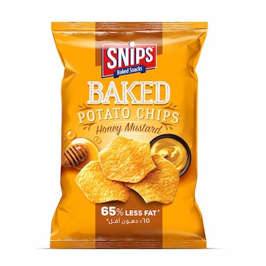 Snips Baked Potato Chips Honey Mustard 34GR