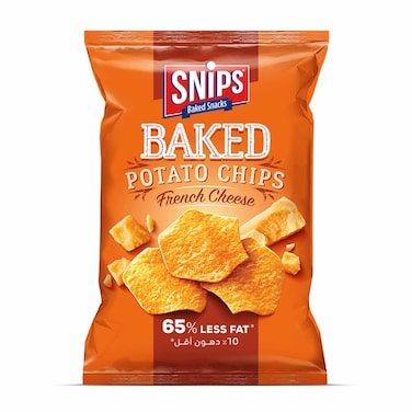 Snips Baked Potato Chips French Cheese 62GR