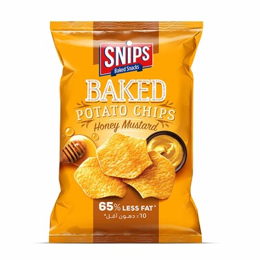Snips Baked Potato Chips Honey Mustard 62GR
