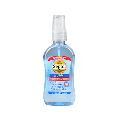 Septol Ocean Breeze Blue Hand Sanitizer Spray 85ML