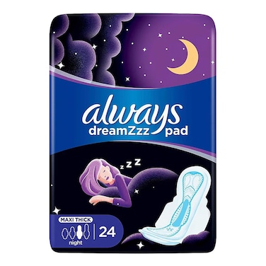 Always Pads Thick Night 24 Pads