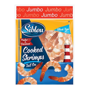 Siblou Peeled Deveined Shrimps Jumbo 400GR