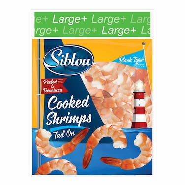 Siblou Peeled Deveined Shrimps Large+ 400GR