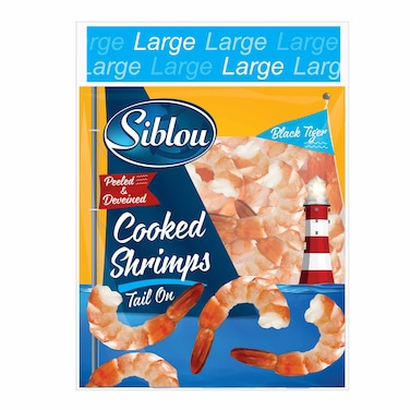 Siblou Peeled Deveined Shrimps Large 400GR