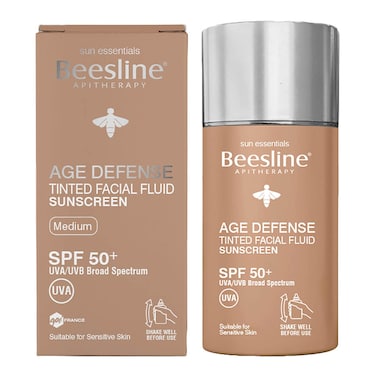 Beesline Age Defense Facial Fluid Spf 50 And Sunscreen 40ML