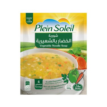 Plein Soleil Vegetables Noodle Soup 60GR