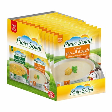 Plein Soleil Cream Chicken Soup 60GR X12