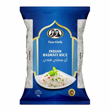 Two Girls Indian Basmati Rice 4Kg