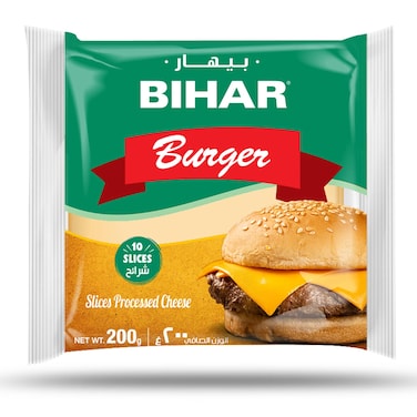 Bihar Burger Processed Slices Cheese 180g