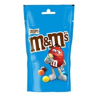 MAndMs Pouch Crispy Chocolate 107GR