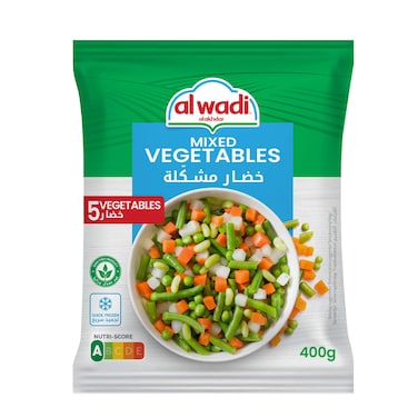 Al Wadi Al Akhdar Frozen 5 Vegetable Mix 400GR