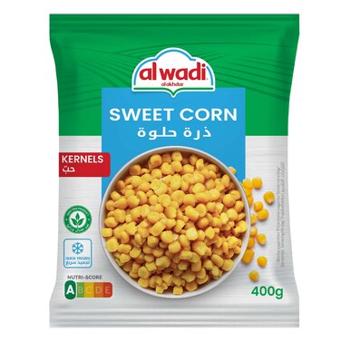 Al Wadi Al Akhdar Frozen Sweet Corn 400GR