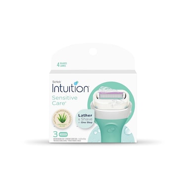 Schick Intuition Razor Blades Refill 3 Count