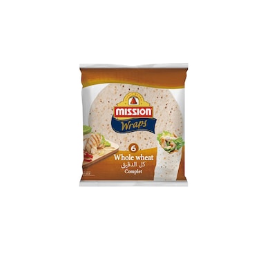 Mission Whole Wheat Tortillas 6 Pieces 25CM