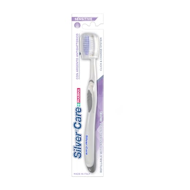 Silver Care+Pharma Antibacterial Sensitive Toothbrush