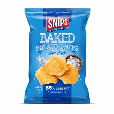 Snips Potato Chips Salt 110GR