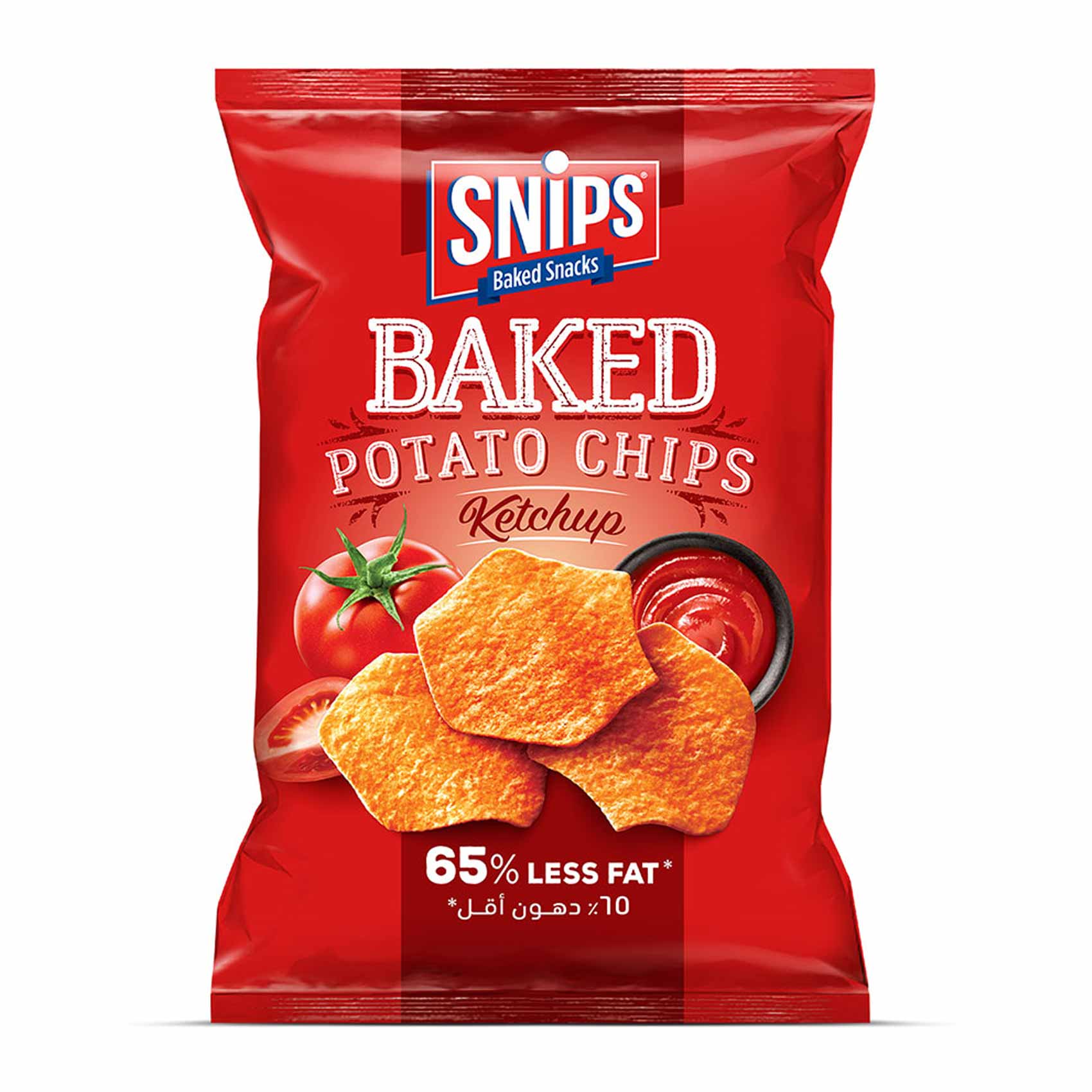 Snips Potato Chips Ketchup 110GR