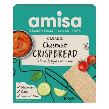 Amisa Chestnut Crisp Bread 100GR