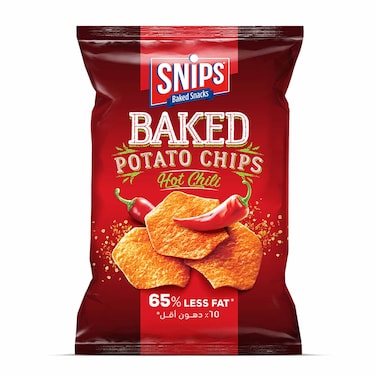 Snips Baked Potato Chips Hot Chili 14GR