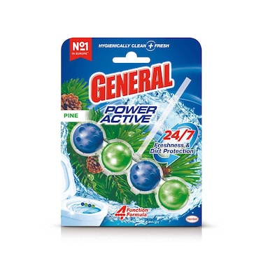 General Power Active Toilet Cleaner Rim Block Pine 50GR