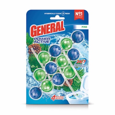 General Power Active Toilet Cleaner Rim Block Pine 150GR