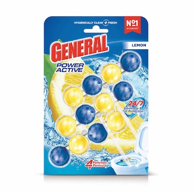 General Power Active Toilet Cleaner Rim Block  Lemon 150GR