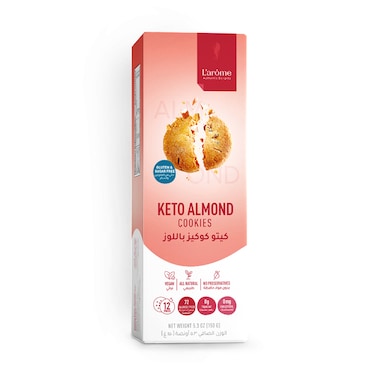 L'Arome Keto Almond Cookies