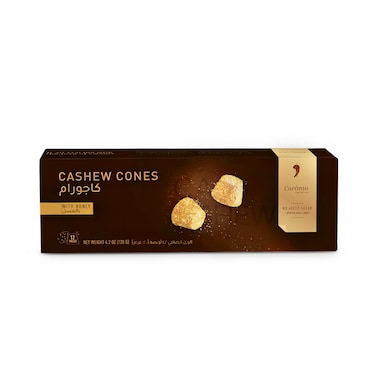 L'Arome Signature Cashew Cones With Honey