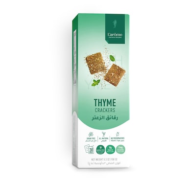 L'Arome Thyme Crackers