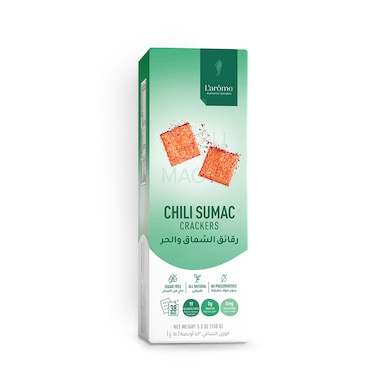 L'Arome Chili Sumac Crackers
