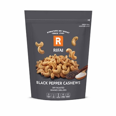 Al Rifai Black Pepper Cashews 150GR