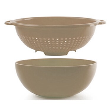 Colander with Bowl Moka