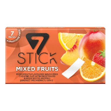7 Sticks Sugar Free Gum Tropical 14Pieces