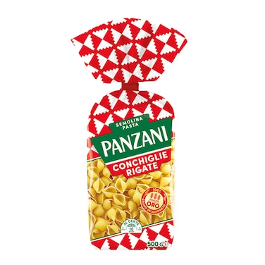 Panzani Pasta Conchigli Rigate 500GR