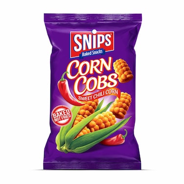 Snips Corn Cobs Sweet Chili Corn 60GR