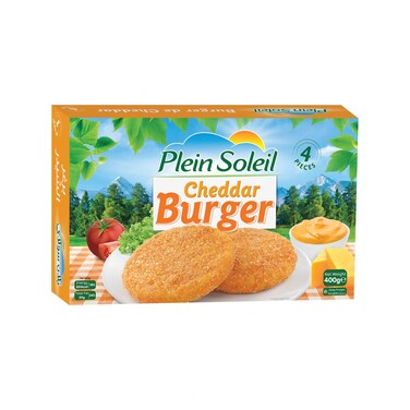 Plein Soleil Cheddar Burger 400GR