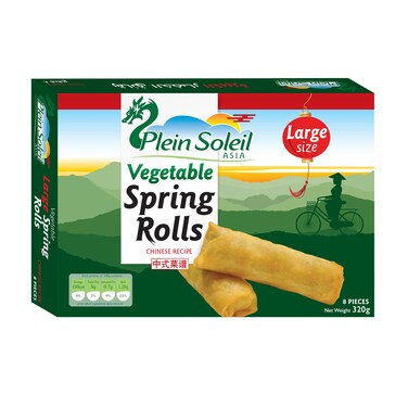 Plein Soleil Vegetable Spring Rolls 320GR