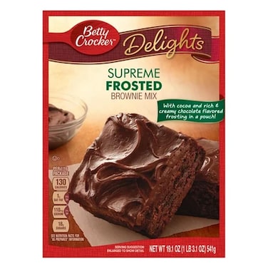 BettyCrocker Supreme Frosted Brownie Mix 540GR