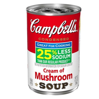 Campbells Cream Of Mushroom Soup 298GR