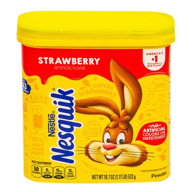 Nesquik Strawberry Powder 532GR