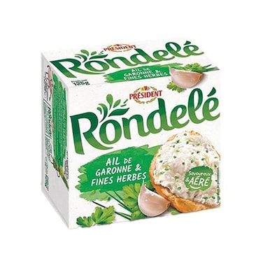 President Rondel Garlic And Herbs 125GR