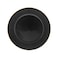 Carrefour Plate Porcelain 19CM Embossed Black
