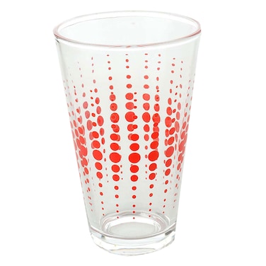 Carrefour Glass 300ML Printed Tumbler