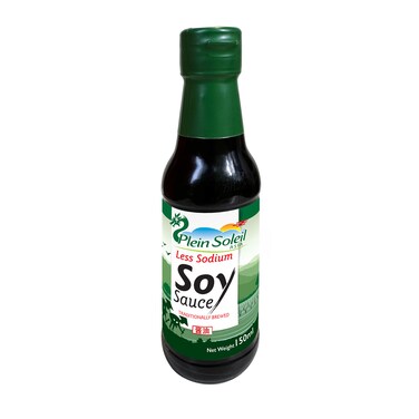 Plein Soleil Less Sodium Soy Sauce 150ML