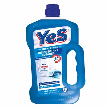 Yes Mpc Disinfected Cleaner Ocean Breeze 3L