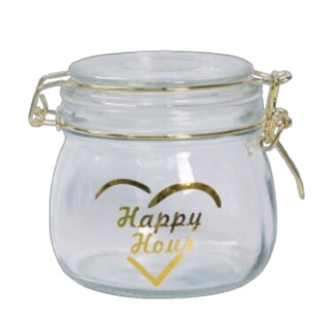 Glod Jar Glass 500ML