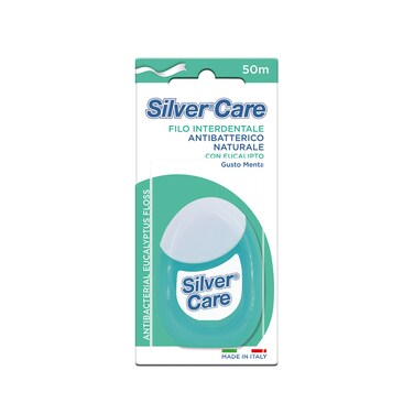 Silver Care Floss Antibacterial Eucalyptus 50ML