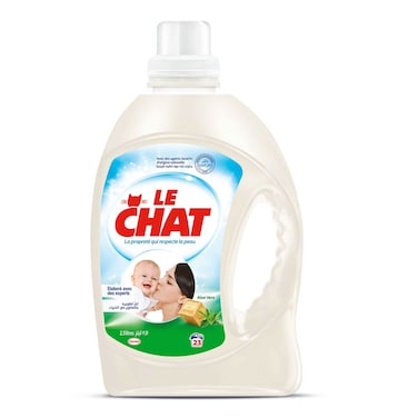 Le Chat Sensitive Gel Laundry Detergent 2.5L with Aloe Vera
